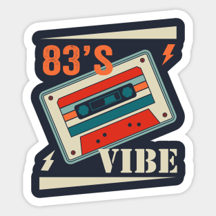 83’s Old Vibe Sticker